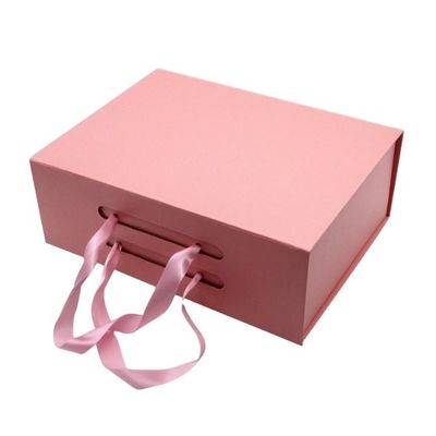 Custom Logo Cosmetic Packaging Box Folding Magnet Make Up Gift Box