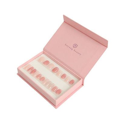 Artificial Nail Packaging Boxes Custom Printing Matt Lamination