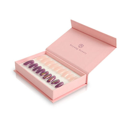 Artificial Nail Packaging Boxes Custom Printing Matt Lamination