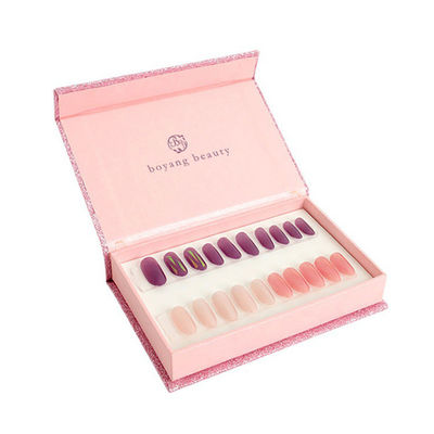 Artificial Nail Packaging Boxes Custom Printing Matt Lamination