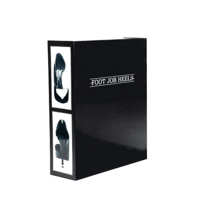 Personalised Small Cardboard Shoe Box Magnetic for Luxury High Heel
