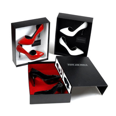 Personalised Small Cardboard Shoe Box Magnetic for Luxury High Heel