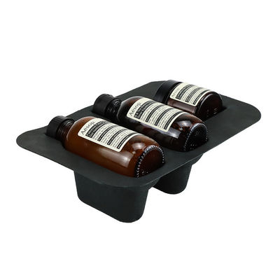 Biodegradable Paper Molded Pulp Tray Packaging Box With Lid for Luxury Perfume Set