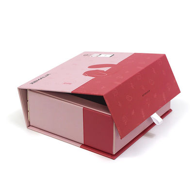 Custom Printing Pink Adult Products Folding Magnetic Gift Box With Windows