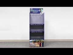 Op maat Goedkope luxe beker gegolfde karton papier display stand